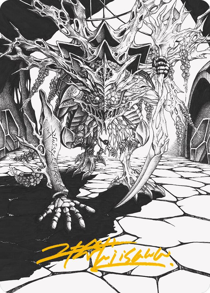Thrun, Breaker of Silence Art Card (Gold-Stamped Signature) (76) (ASONE)