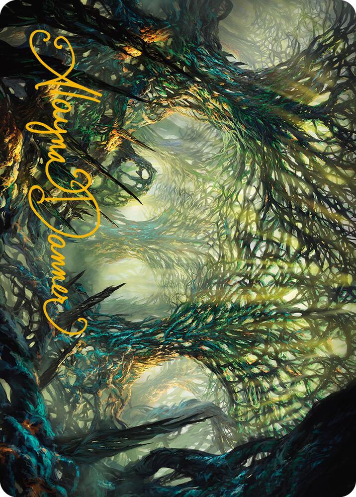 The Hunter Maze Art Card (Gold-Stamped Signature) (60) (ASONE)