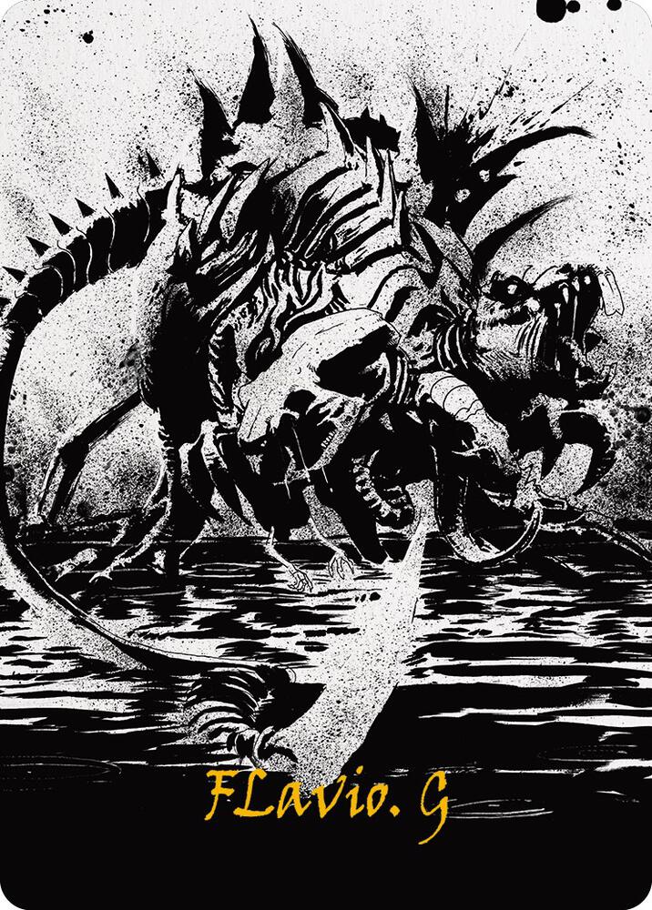 Karumonix, the Rat King Art Card (Gold-Stamped Signature) (70) (ASONE)