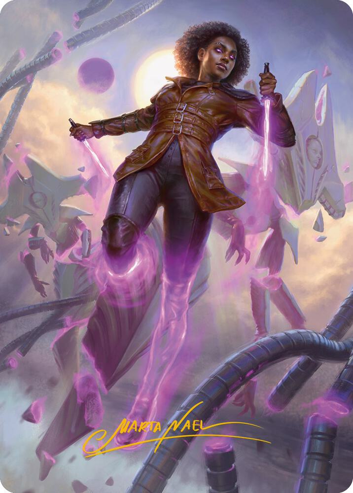 Kaya, Intangible Slayer Art Card (Gold-Stamped Signature) (49) (ASONE)