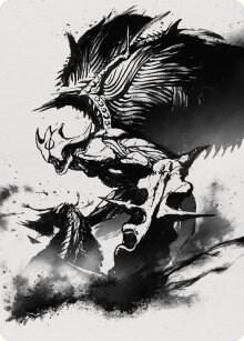 Phyrexian Vindicator Art Card (65/81) (65) (ASONE)