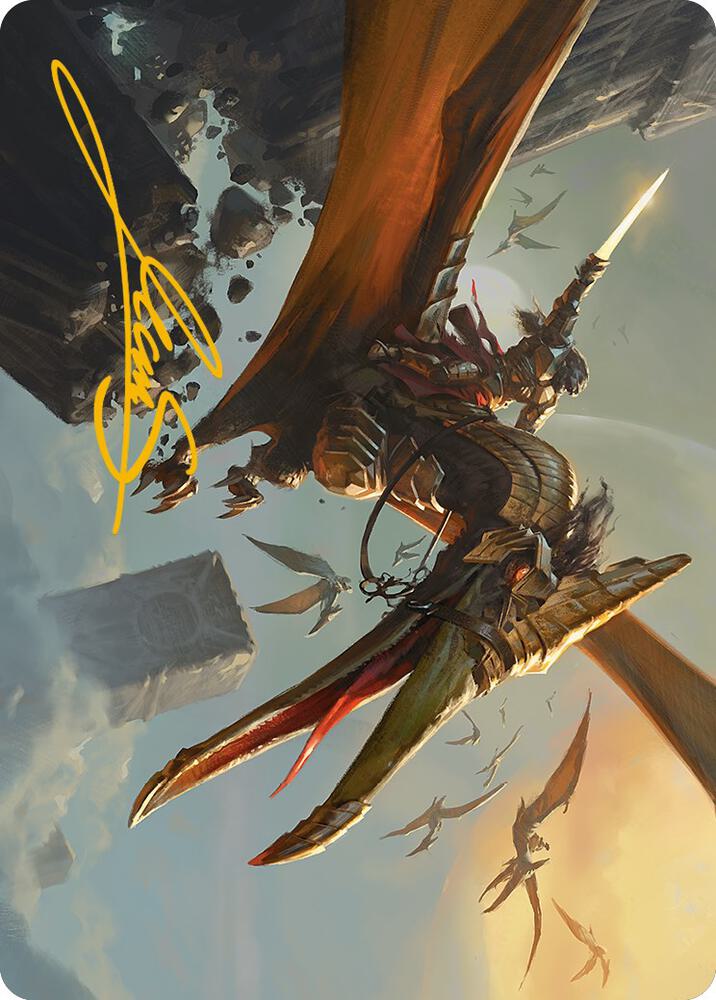 Skyhunter Strike Force Art Card (Gold-Stamped Signature) (9) (ASONE)