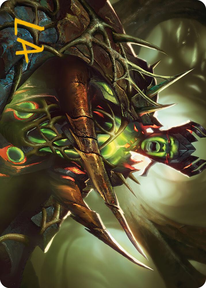 Maze's Mantle Art Card (Gold-Stamped Signature) (40) (ASONE)