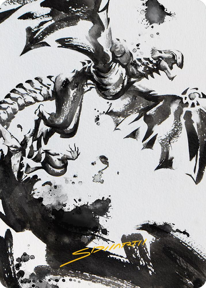 Quicksilver Fisher Art Card (Gold-Stamped Signature) (68) (ASONE)