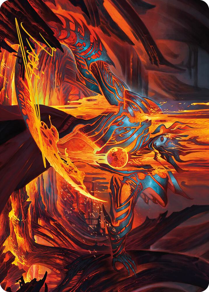 Free From Flesh Art Card (Gold-Stamped Signature) (27) (ASONE)