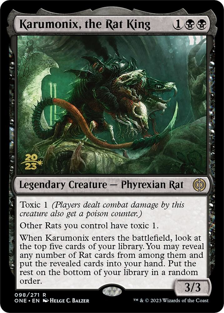 Karumonix, the Rat King (98) (PRE)