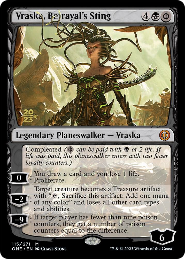 Vraska, Betrayal's Sting (115) (PRE)