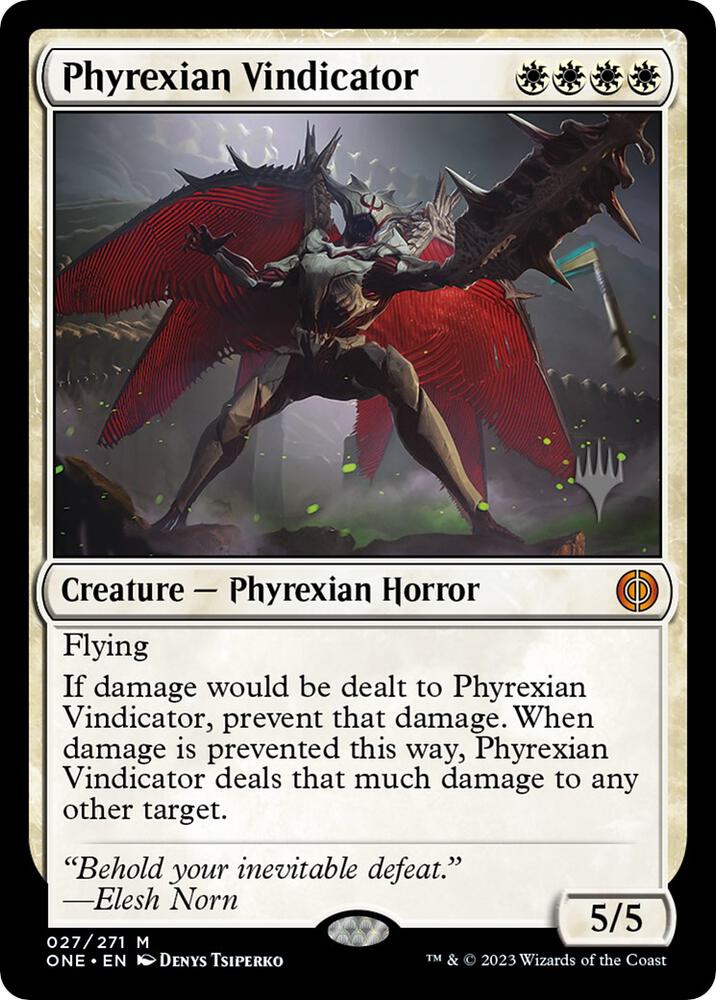Phyrexian Vindicator (27) (PPONE)