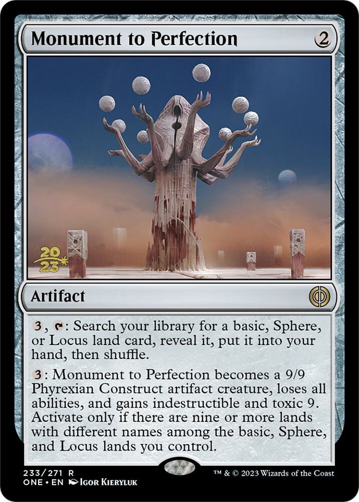 Monument to Perfection (233) (PRE)