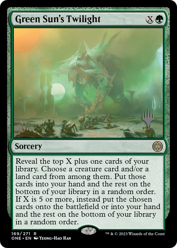 Green Sun's Twilight (169) (PPONE)