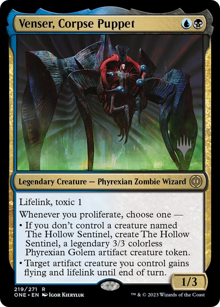 Venser, Corpse Puppet (219) (PPONE)
