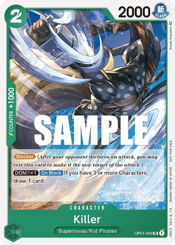 Killer (Promotion Pack 2023) (OP01-039) (OP-PR)