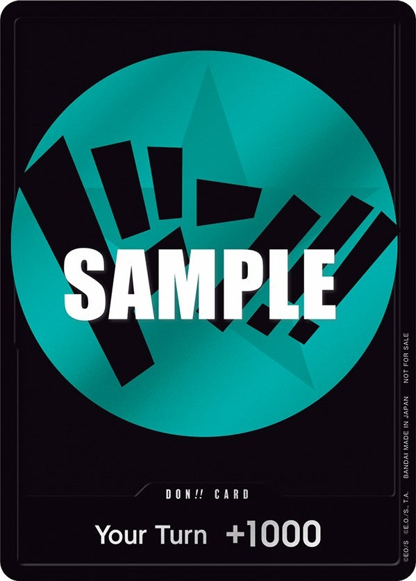 DON!! Card (Teal) (OP-PR)