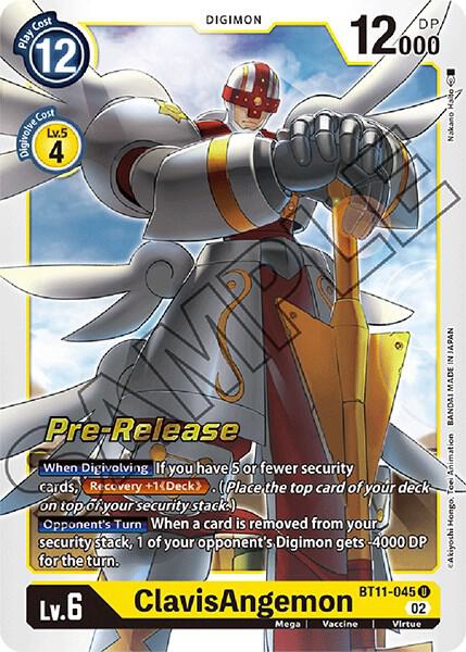 ClavisAngemon (BT11-045 U) (BT-11_PR)