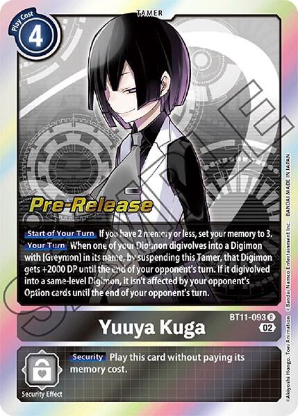 Yuuya Kuga (BT11-093 R) (BT-11_PR)