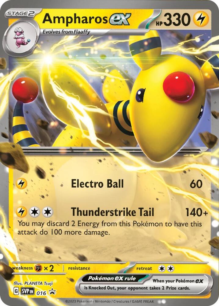 Ampharos ex - 016 (016) (SVP)