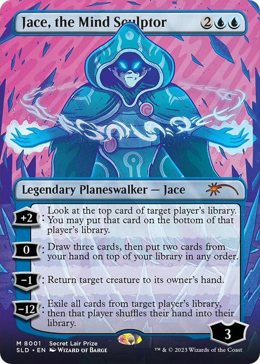 Image for Jace, the Mind Sculptor (8001) (SLP) - Magic: The Gathering