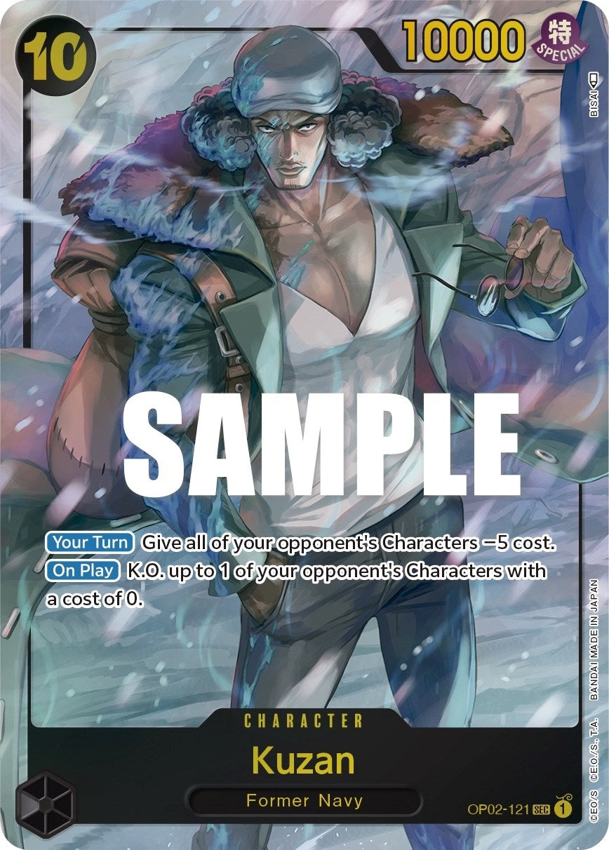 Kuzan (121) (Alternate Art) (OP02-121) (OP02)