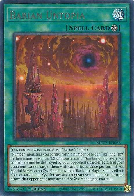 Barian Untopia (MAZE-EN022) (MAZE)