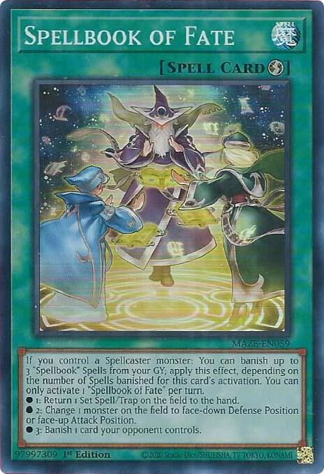 Spellbook of Fate (MAZE-EN059) (MAZE)