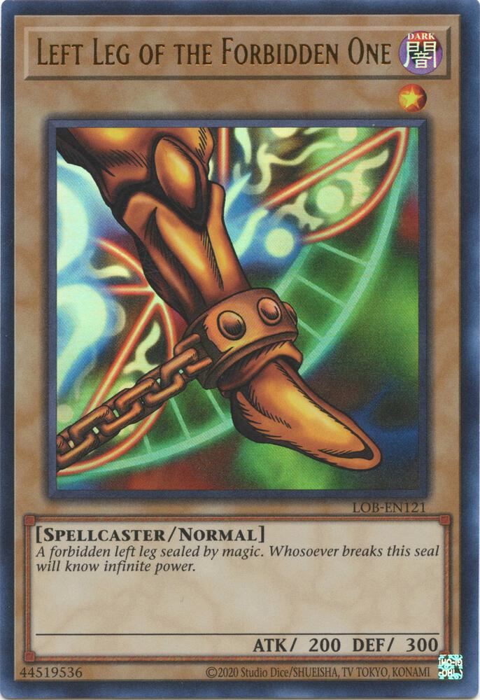 Left Leg of the Forbidden One (LOB-EN121) (LOB-EN)