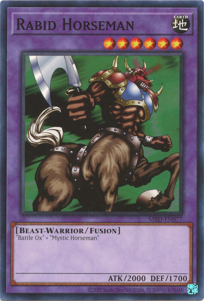 Rabid Horseman (MRD-EN077) (MRD-EN)