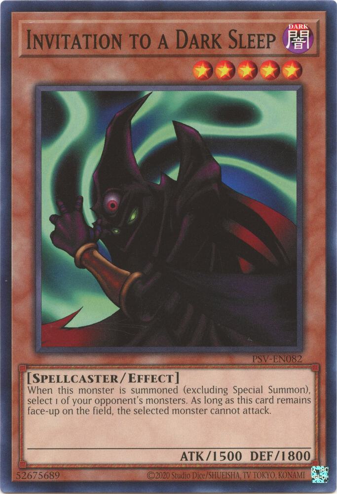 Invitation to a Dark Sleep (PSV-EN082) (PSV-EN)