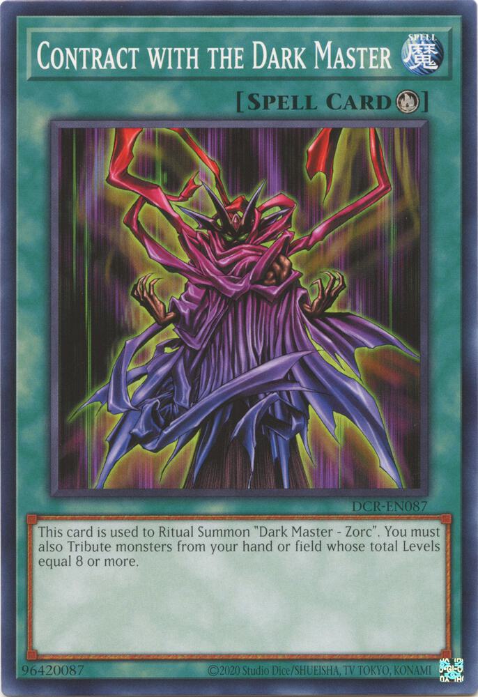 Contract with the Dark Master (DCR-EN087) (DCR-EN)