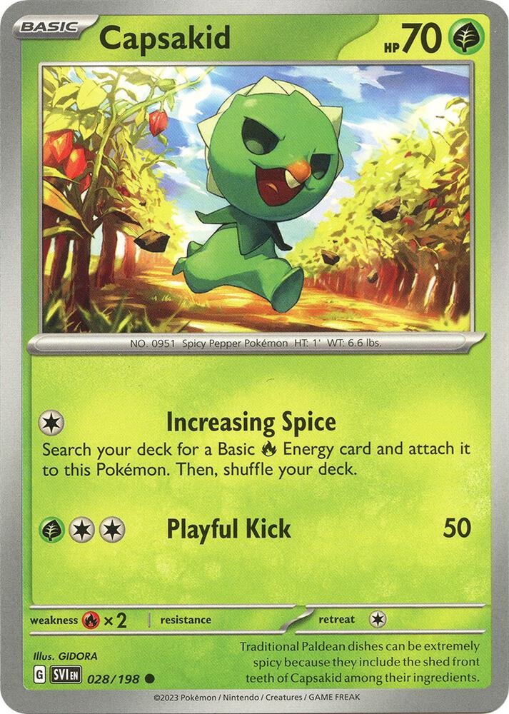 Capsakid - 028/198 (028/198) (SVI)