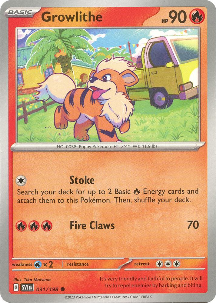 Growlithe - 031/198 (031/198) (SVI)