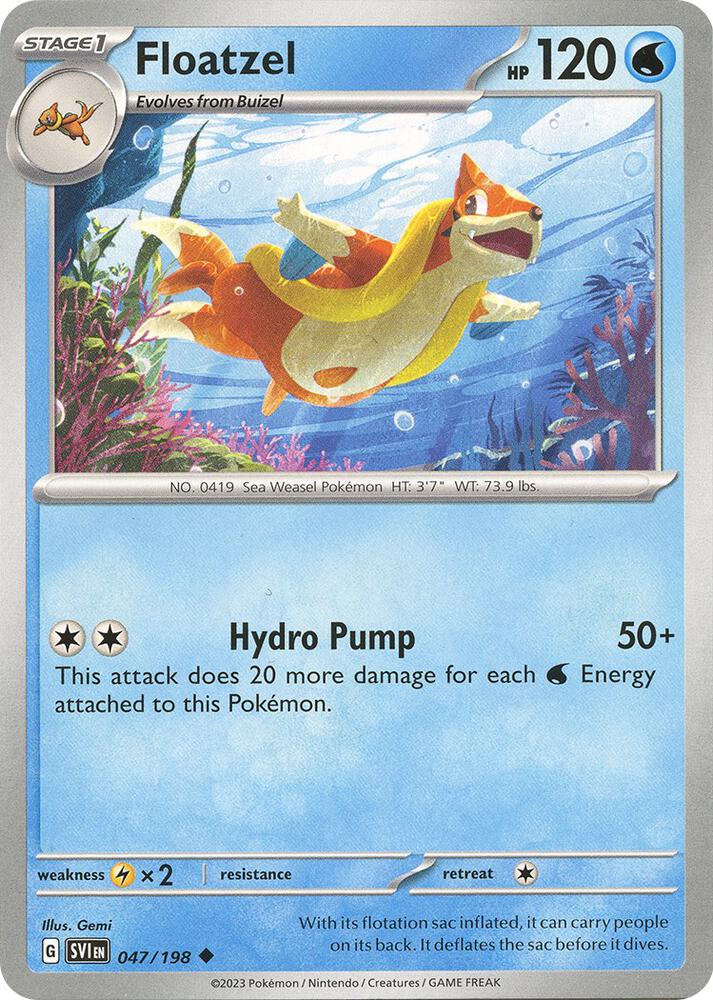 Floatzel (047/198) (SVI)