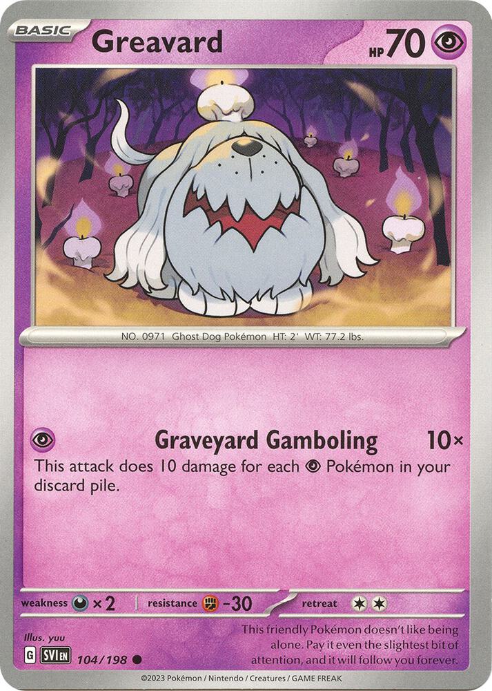 Greavard - 104/198 (104/198) (SVI)