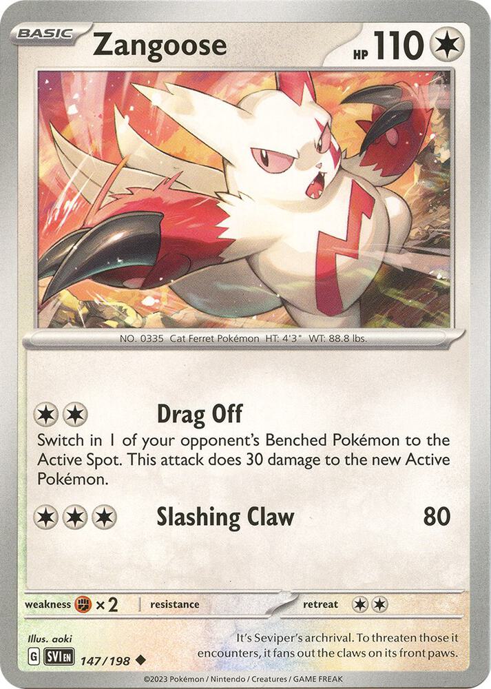 Zangoose - 147/198 (147/198) (SVI)