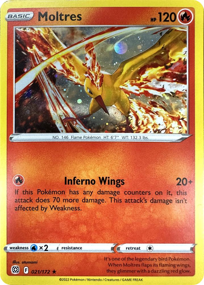 Moltres (Cosmos Holo) (021/172) (MCAP)