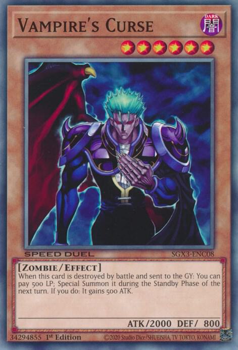 Vampire's Curse (SGX3-ENC08) (SGX3)