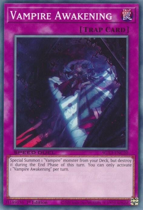 Vampire Awakening (SGX3-ENC20) (SGX3)
