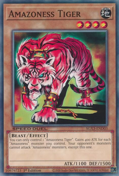 Amazoness Tiger (SGX3-END03) (SGX3)
