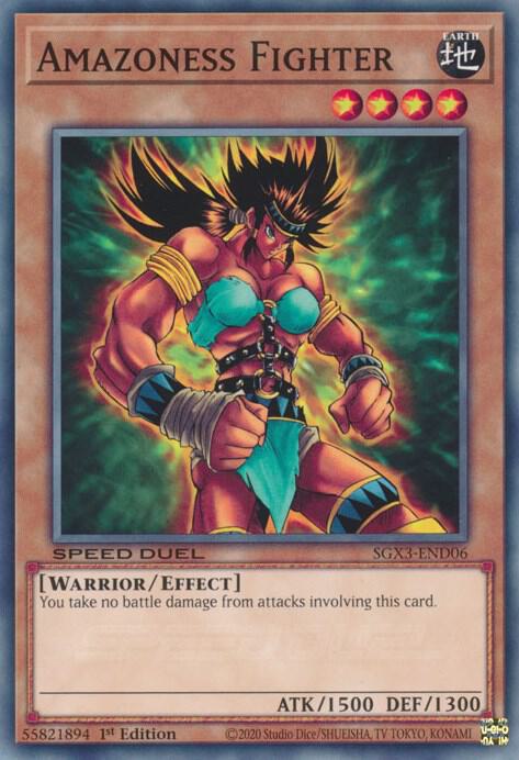 Amazoness Fighter (SGX3-END06) (SGX3)
