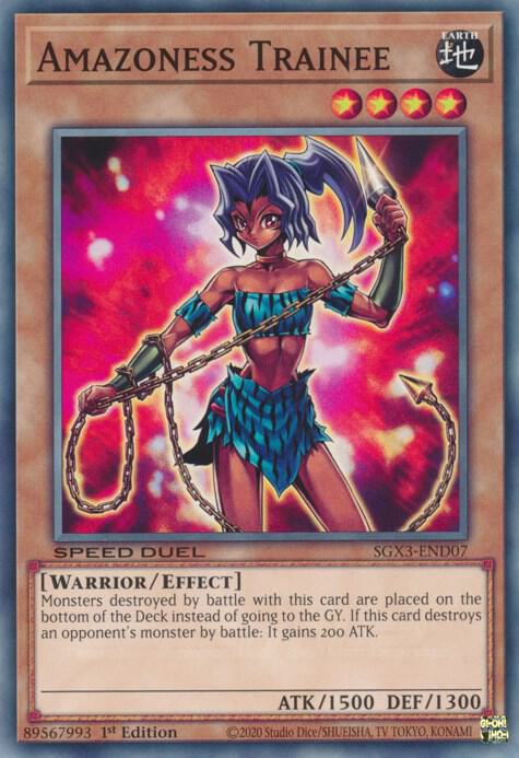 Amazoness Trainee (SGX3-END07) (SGX3)