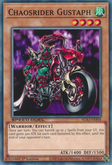 Chaosrider Gustaph (SGX3-ENF04) (SGX3)