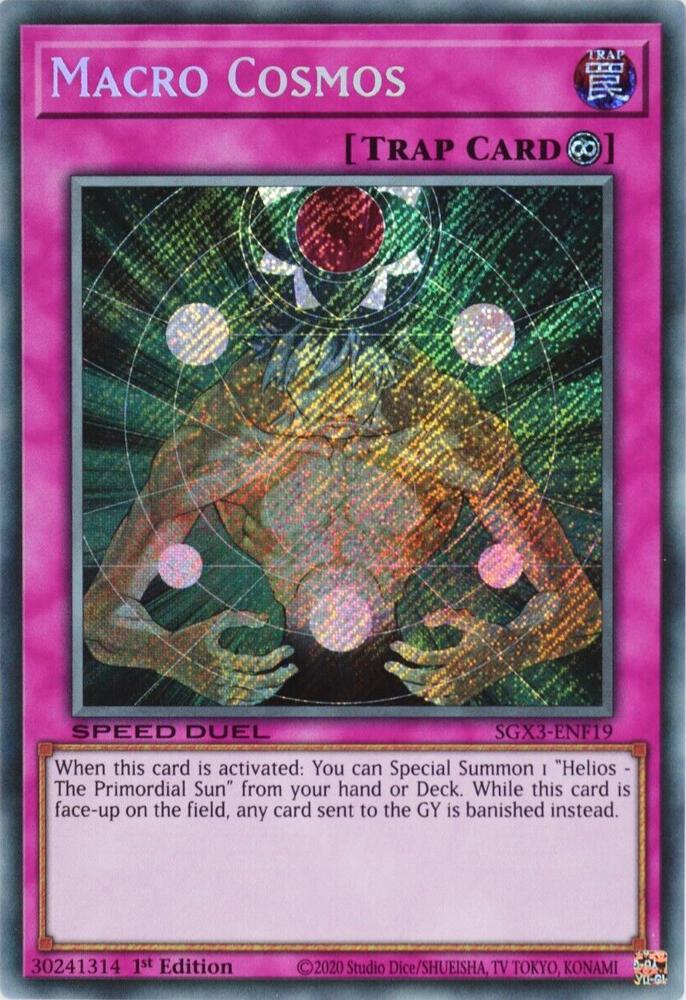 Macro Cosmos (Secret Rare) (SGX3-ENF19) (SGX3)