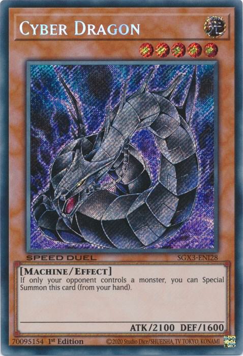 Cyber Dragon (Secret Rare) (SGX3-ENI28) (SGX3)