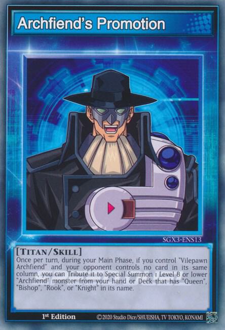 Archfiend's Promotion (SGX3-ENS13) (SGX3)