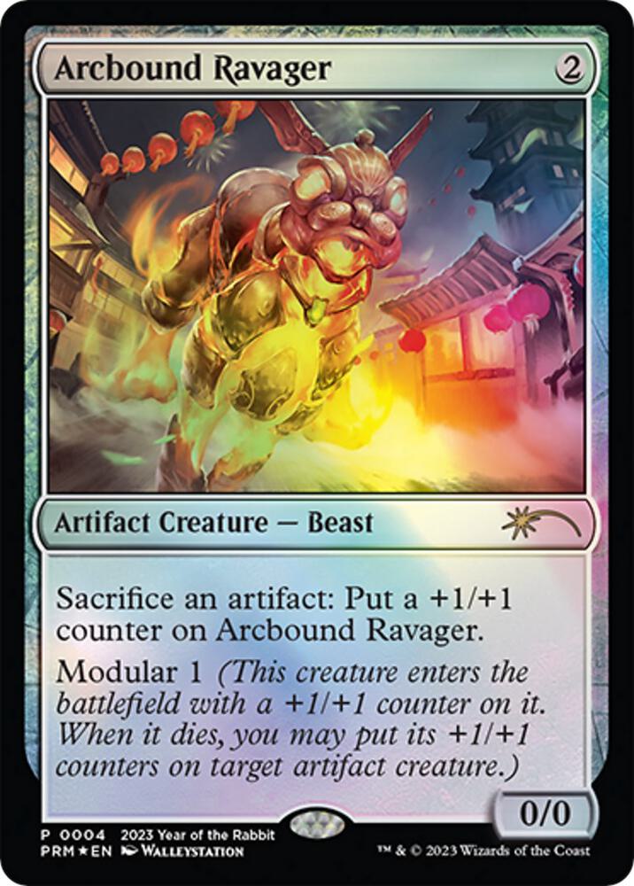 Arcbound Ravager (Year of the Rabbit 2023) (4) (UMP)