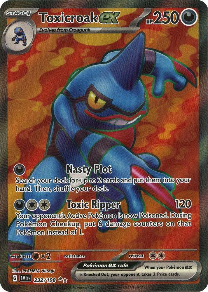 Toxicroak ex - 232/198 (232/198) (SVI)