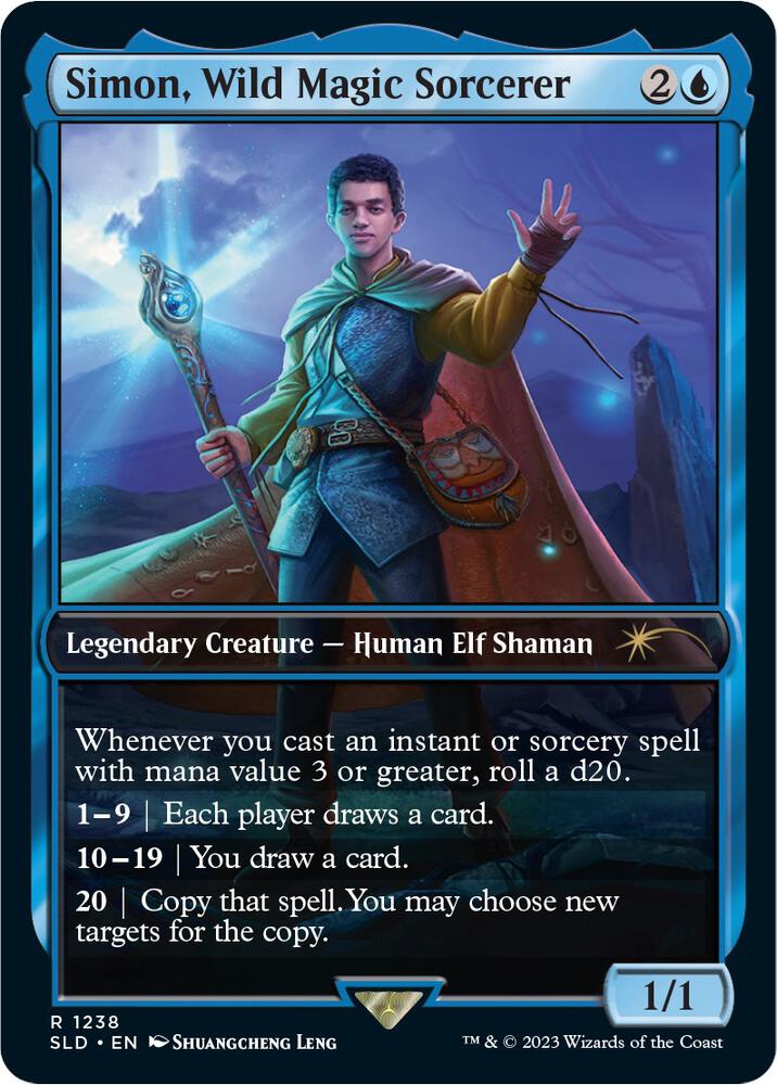 Simon, Wild Magic Sorcerer (1238) (SLD)