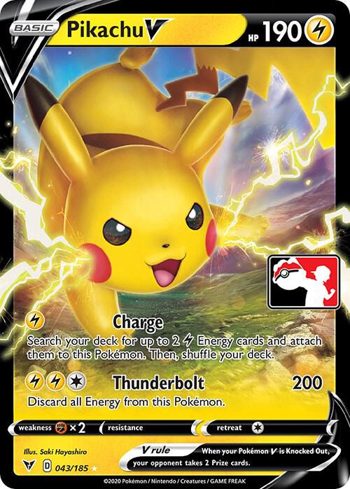 Pikachu V - 043/185 (043/185)