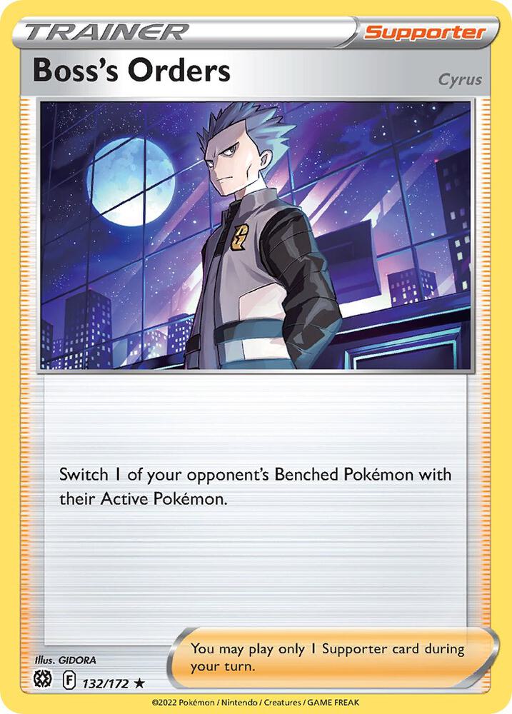 Boss's Orders [Cyrus] - 132/172 (Cosmos Holo) (132/172) (MCAP)