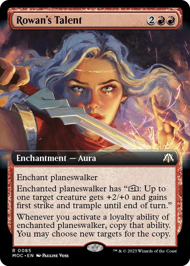 Rowan's Talent (Extended Art) (85) (MOC)
