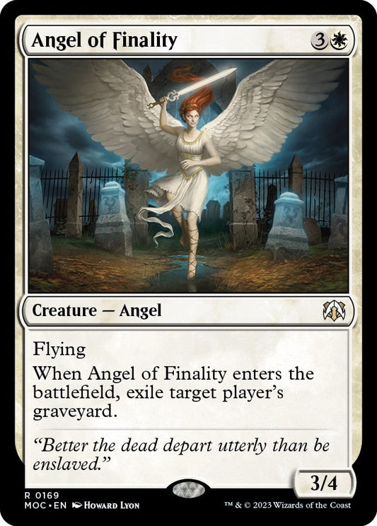 Image for Angel of Finality (169) (MOC) - Magic: The Gathering